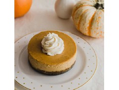 綿密絲滑的焙茶南瓜芝士蛋糕！