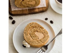 濃郁香醇的咖啡瑞士卷！