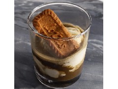 焦香濃郁的焙茶阿芙佳朵！